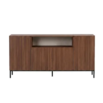 Yldran Konsolbord 160x80x40 cm - Milano Walnut och svart - Förvaring - Förvaringsmöbler - Sideboard & skänk