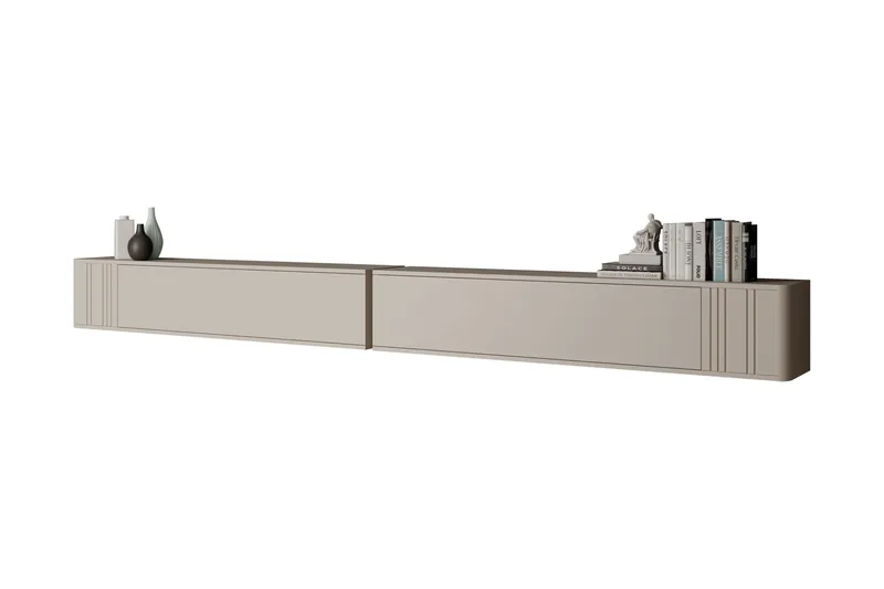 Zalricus Möbelset För Vardagsrum - Beige - Förvaring - Förvaringsmöbler - Möbelset för vardagsrum