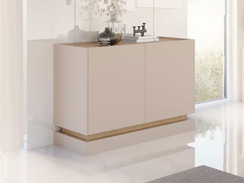 Zelric Skänk 120x37 cm - Beige - Förvaring - Förvaringsmöbler - Sideboard & skänk