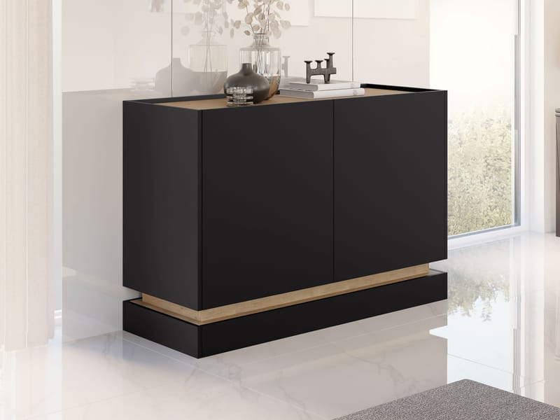 Zelric Skänk 120x37 cm - Beige - Förvaring - Förvaringsmöbler - Sideboard & skänk