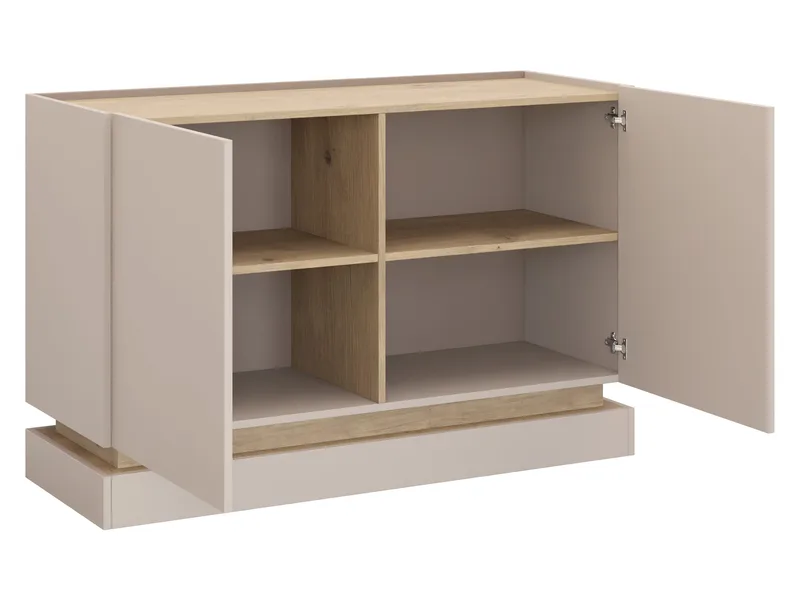 Zelric Skänk 120x37 cm - Beige - Förvaring - Förvaringsmöbler - Sideboard & skänk