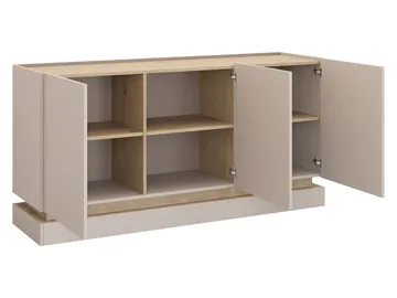 Zelric Skänk 160x37 cm - Beige - Förvaring - Förvaringsmöbler - Sideboard & skänk