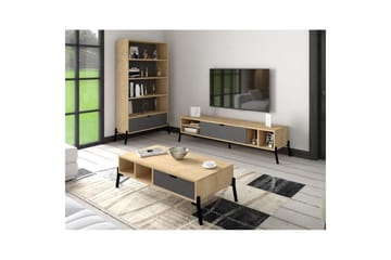 Zenric Möbelset För Vardagsrum - Natur - Förvaring - Förvaringsmöbler - Möbelset för vardagsrum