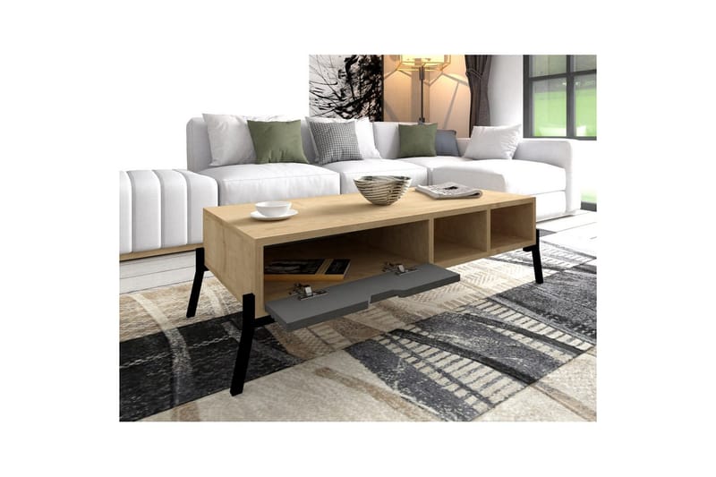 Zenric Möbelset För Vardagsrum - Natur - Förvaring - Förvaringsmöbler - Möbelset för vardagsrum