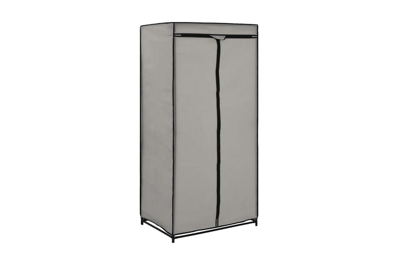 Garderob grå 75x50x160 cm - Grå - Garderober & garderobssystem