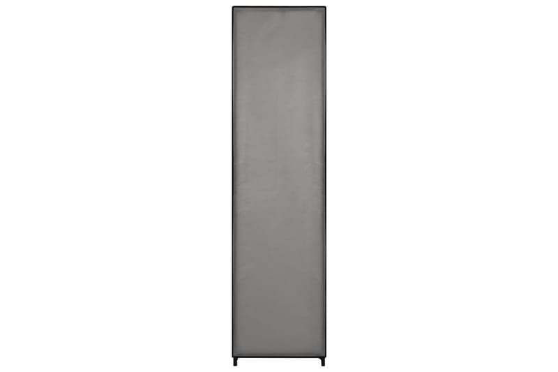 Garderob med 4 fack grå 175x45x170 cm - Grå - Garderober & garderobssystem