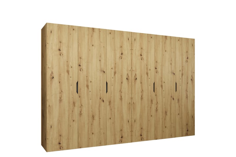 Abano Garderob 52x202 cm - Brun - Förvaring - Garderober & garderobssystem