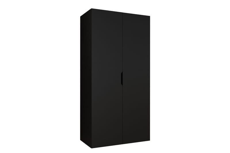 Abano Garderob 52x202 cm - Brun/Vit/Ljusgrå/Svart - Förvaring - Garderober & garderobssystem