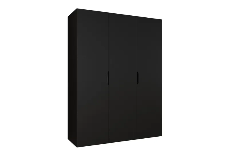 Abano Garderob 52x202 cm, Svart