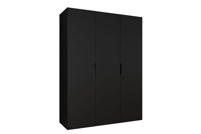 Abano Garderob 52x202 cm - Svart - Förvaring - Garderober & garderobssystem