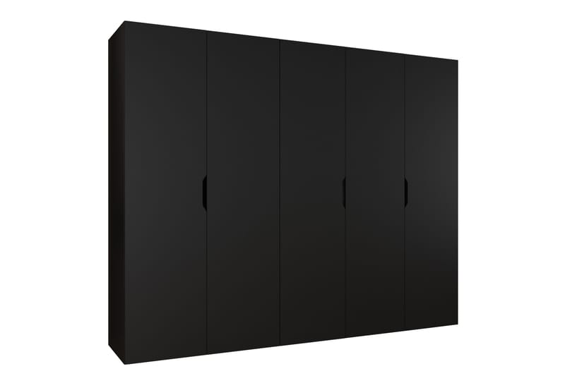 Abano Garderob 52x202 cm - Svart - Förvaring - Garderober & garderobssystem