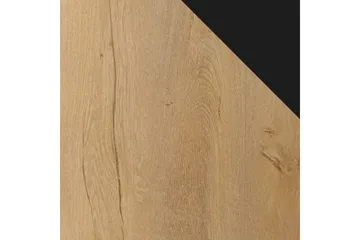 Abricot Garderob med Spegel 180x216x65 cm - Svart - Förvaring - Garderober & garderobssystem