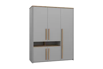 Ahmetbay Garderob 59x158 cm - Grå/Brun - Förvaring - Garderober & garderobssystem