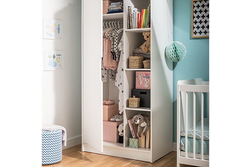 Altitude Garderob Grå/Trä/Natur - VOX - Förvaring - Garderober & garderobssystem