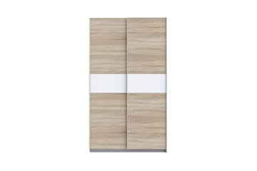 Amyracle Garderob 62x121 cm - Vit/Brun/Grå - Förvaring - Garderober & garderobssystem