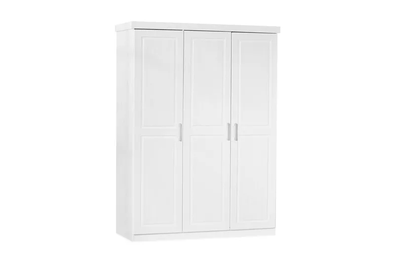 Bailey Garderob 140 cm - Vit - Förvaring - Garderober & garderobssystem