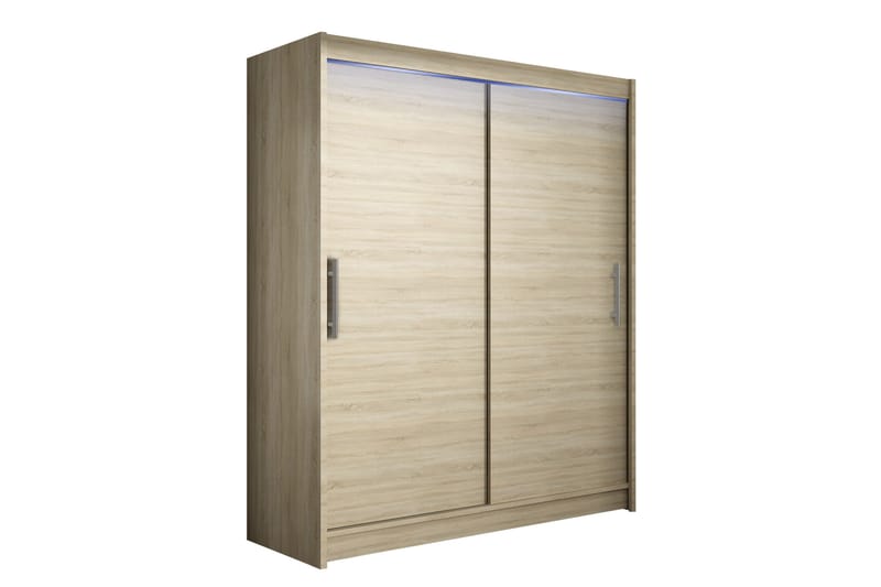 Bay Garderob 150x200 cm - Brun - Förvaring - Garderober & garderobssystem