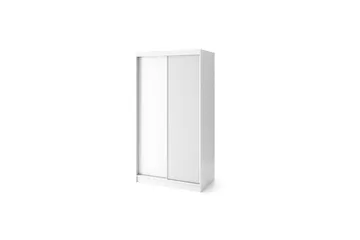 Biancco Garderob 120x220 cm - Vit - Förvaring - Garderober & garderobssystem