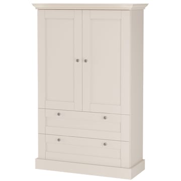 Binz Garderob 83x130 cm - Kashmirgräddvit - Förvaring - Garderober & garderobssystem