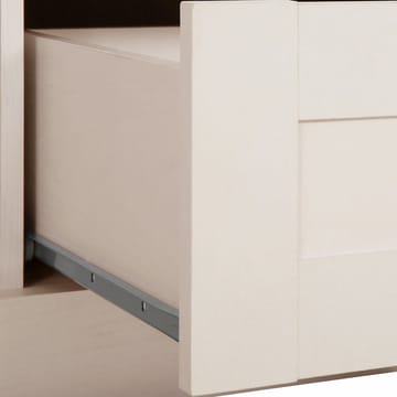 Binz Garderob 83x130 cm - Kashmirgräddvit - Förvaring - Garderober & garderobssystem