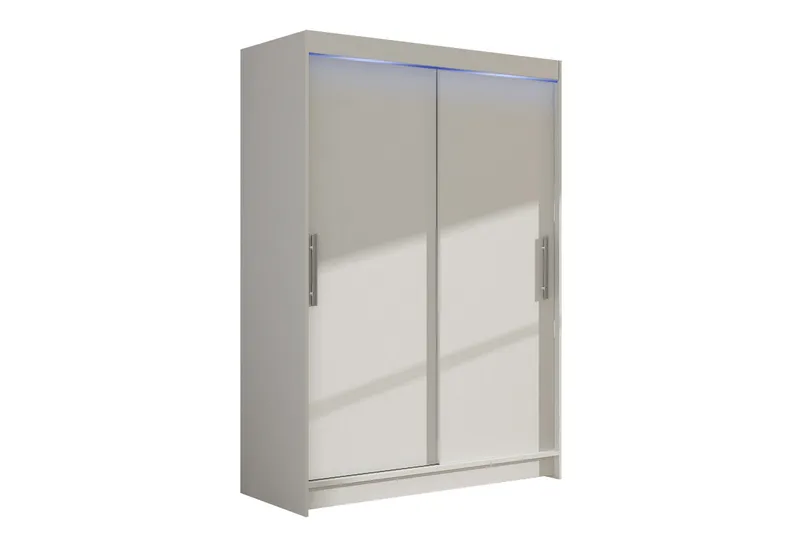 Biscayne Garderob 120x200 cm - Vit - Förvaring - Garderober & garderobssystem