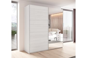 Bovera Garderob 61x200 cm - Askgrå - Förvaring - Garderober & garderobssystem