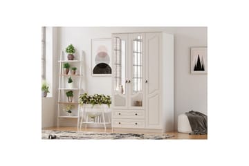 Brelin Garderob 105x210 cm - Matt Vit - Förvaring - Garderober & garderobssystem