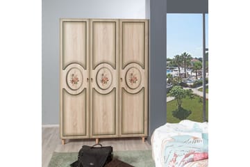 Brokind Garderob 135 cm - Brun - Förvaring - Garderober & garderobssystem