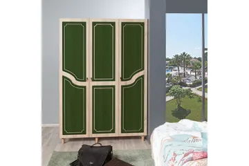 Brokind Garderob 135 cm - Brun/Grön - Förvaring - Garderober & garderobssystem