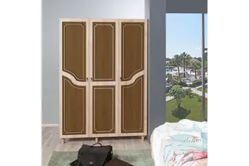 Brokind Garderob 135 cm - Brun/Orange - Förvaring - Garderober & garderobssystem