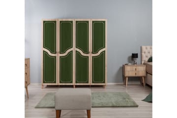 Brokind Garderob 180 cm - Brun/Grön - Förvaring - Garderober & garderobssystem