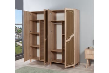 Brokind Garderob 180 cm - Brun/Orange - Förvaring - Garderober & garderobssystem