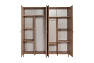 Brokind Garderob 180 cm - Brun/Orange - Förvaring - Garderober & garderobssystem