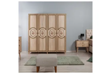 Brokind Garderob 180 cm i Trä - Beige - Förvaring - Garderober & garderobssystem