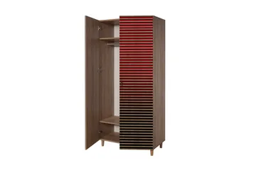 Brokind Garderob 90 cm - Brun - Förvaring - Garderober & garderobssystem