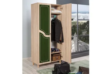 Brokind Garderob 90 cm - Brun - Förvaring - Garderober & garderobssystem