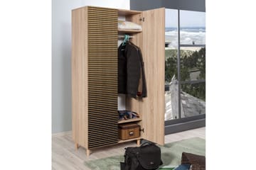 Brokind Garderob 90 cm - Brun - Förvaring - Garderober & garderobssystem