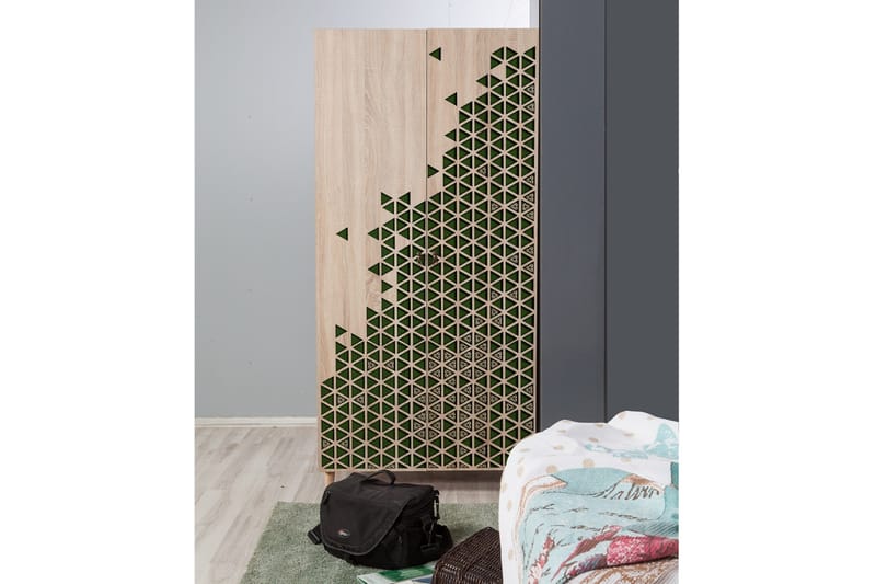 Brokind Garderob 90 cm - Brun - Förvaring - Garderober & garderobssystem