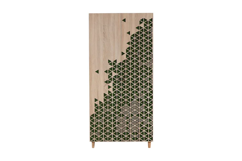 Brokind Garderob 90 cm - Brun - Förvaring - Garderober & garderobssystem