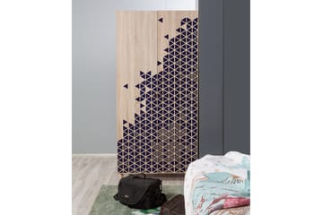 Brokind Garderob 90 cm - Brun - Förvaring - Garderober & garderobssystem