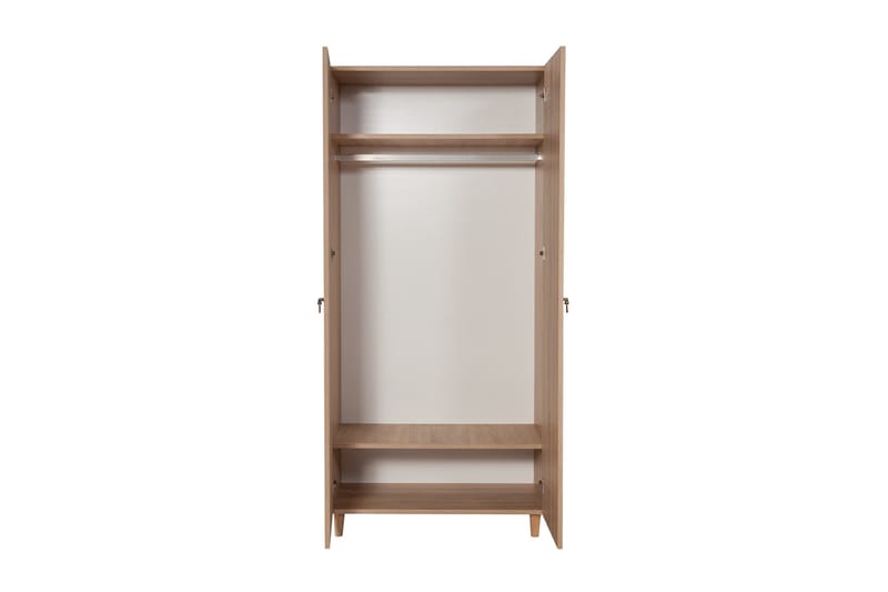 Brokind Garderob 90 cm - Brun - Förvaring - Garderober & garderobssystem