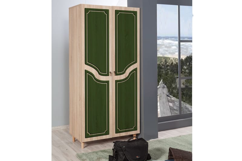 Brokind Garderob 90 cm - Brun - Förvaring - Garderober & garderobssystem