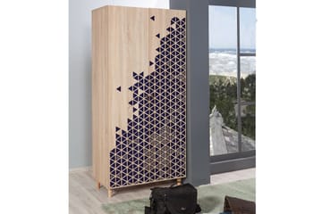 Brokind Garderob 90 cm - Brun - Förvaring - Garderober & garderobssystem