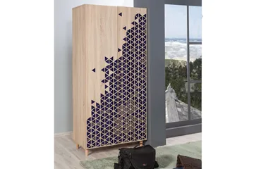 Brokind Garderob 90 cm - Brun - Förvaring - Garderober & garderobssystem