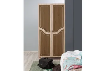 Brokind Garderob 90 cm - Brun - Förvaring - Garderober & garderobssystem