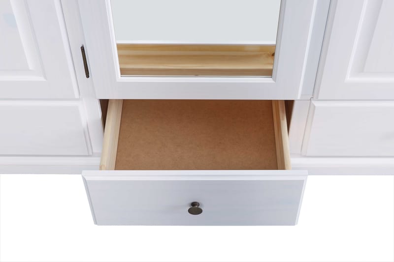 Cabell Garderob 150 cm - Trä/Vit - Förvaring - Garderober & garderobssystem