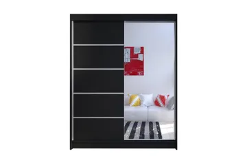 Camino Garderob 58x150 cm LED-belysning