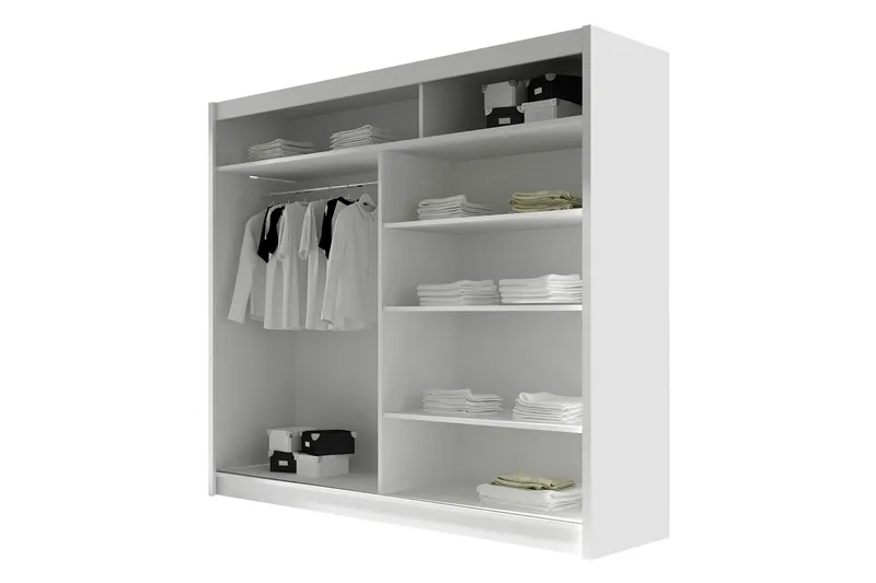 Canderbury Garderob 180x215 cm - Beige - Förvaring - Garderober & garderobssystem