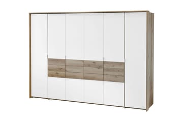 Capira Garderob i Trä - Vit|Beige - Förvaring - Garderober & garderobssystem