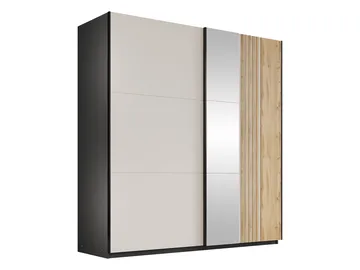 Ceyris Garderob med Spegel 203 cm - Förvaring - Garderober & garderobssystem